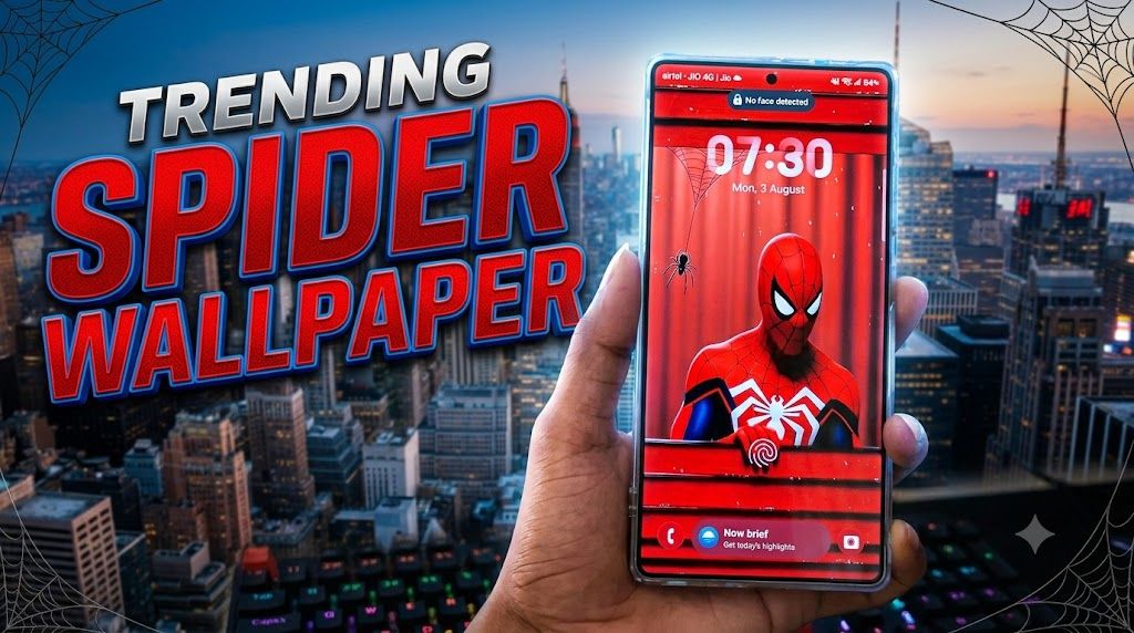 How to Use New Spider Style Live Wallpapers on Your Phone