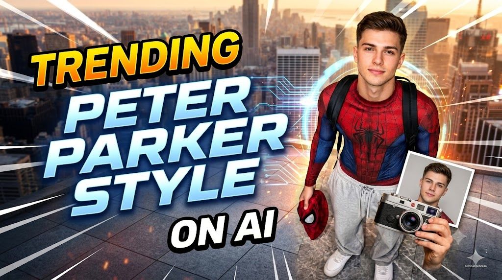 Peter Parker style AI photos