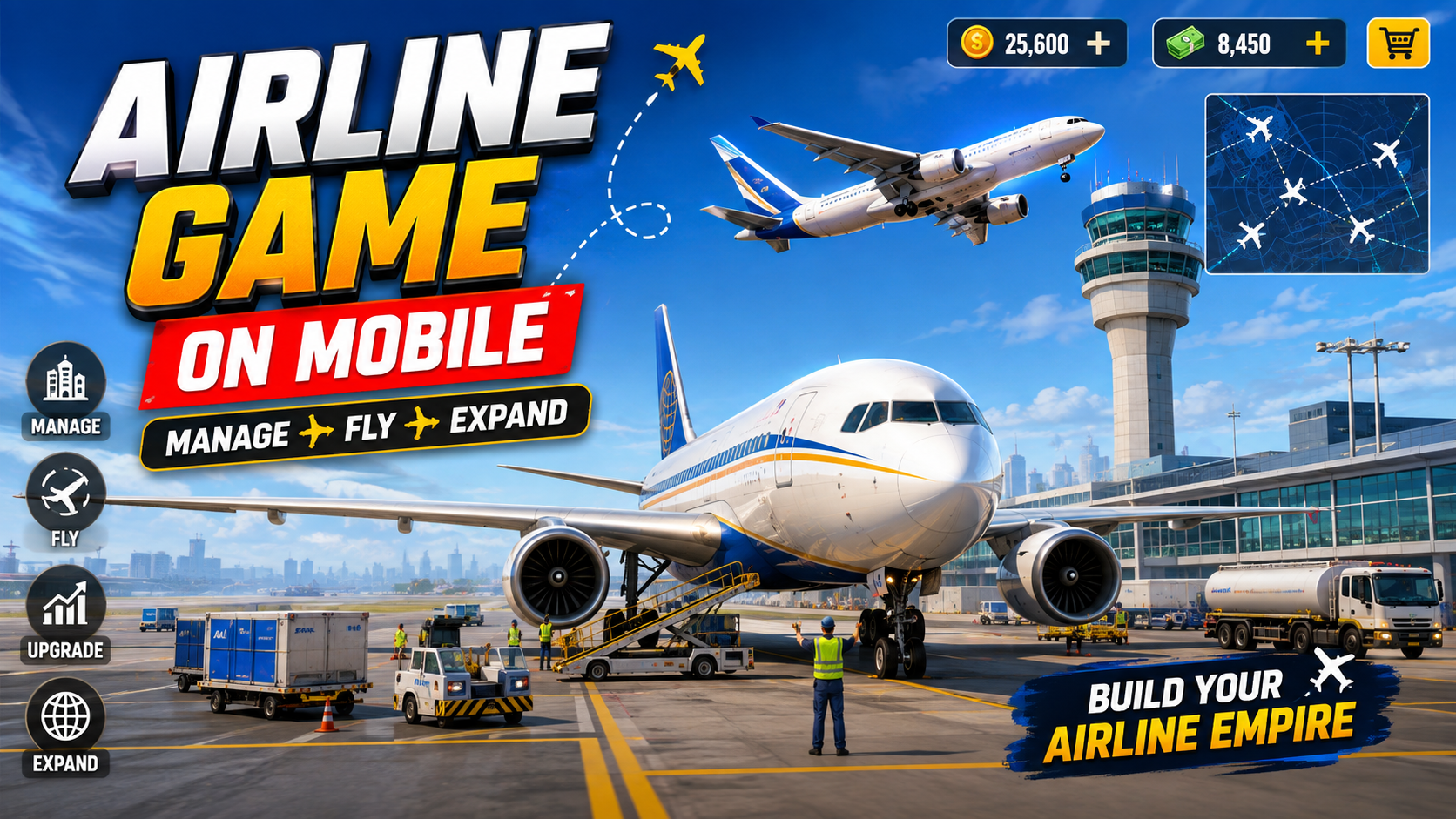Airline Game on Mobile
