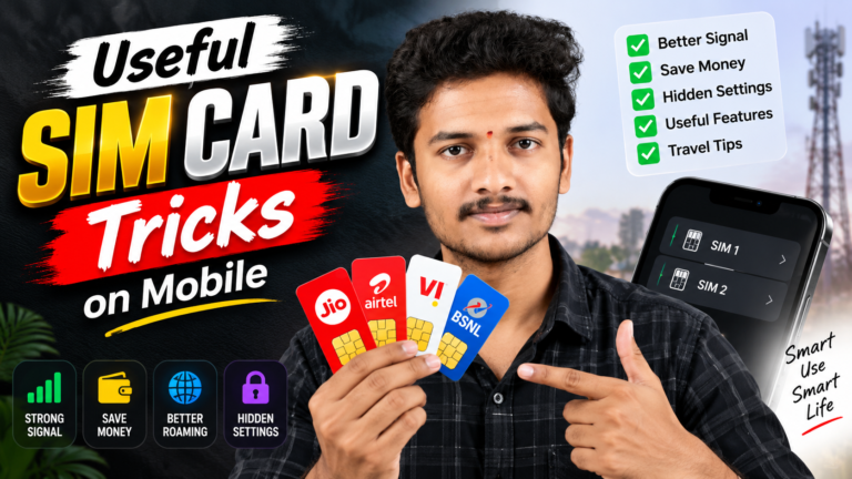 Useful SIM Card Tricks on Mobile Save Travel Smarter and Avoid Number Nightmares